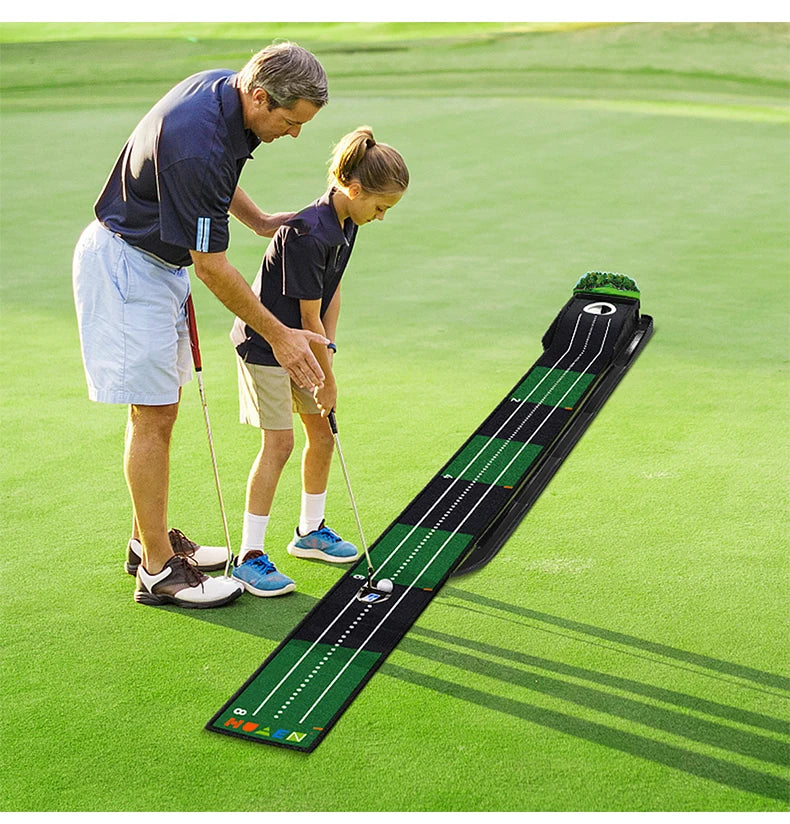 Golf Indoor Putting Mat Carpet Mini Putting Ball Pad Practice Mat