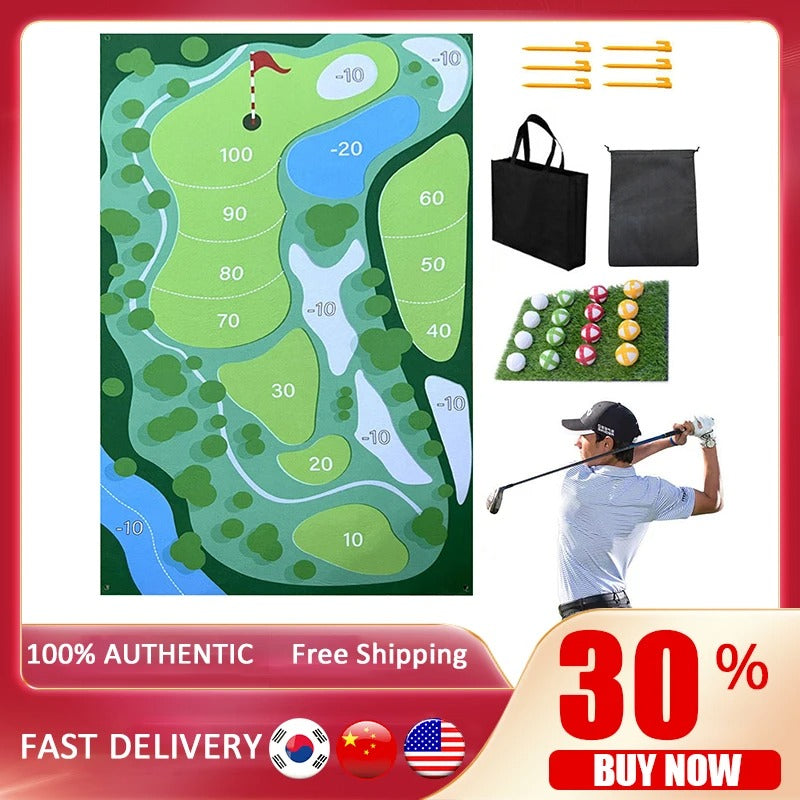 Golf Chipping Mat Indoor Golf Games And Outdoor Golf Practice Mats