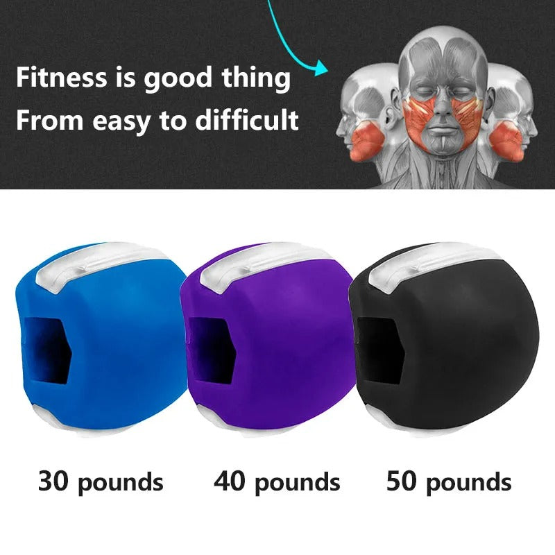 Jaw Exerciser Massaging Ball Fitness Face Masseter